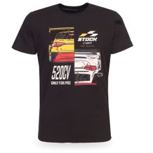 Camiseta Stock Car 520CV Only For Pro - Preta