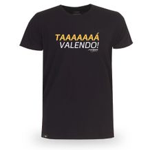 Camiseta Masculina Stock Car Tá Valendo - Preto