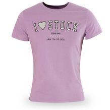 Camiseta Feminina Stock Car I Love Stock - Roxo Melissa